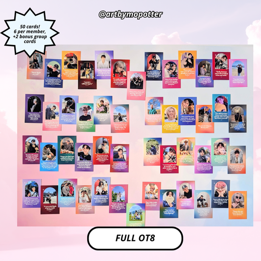 💗✨ Stray Kids Quote Affirmation Photo Cards