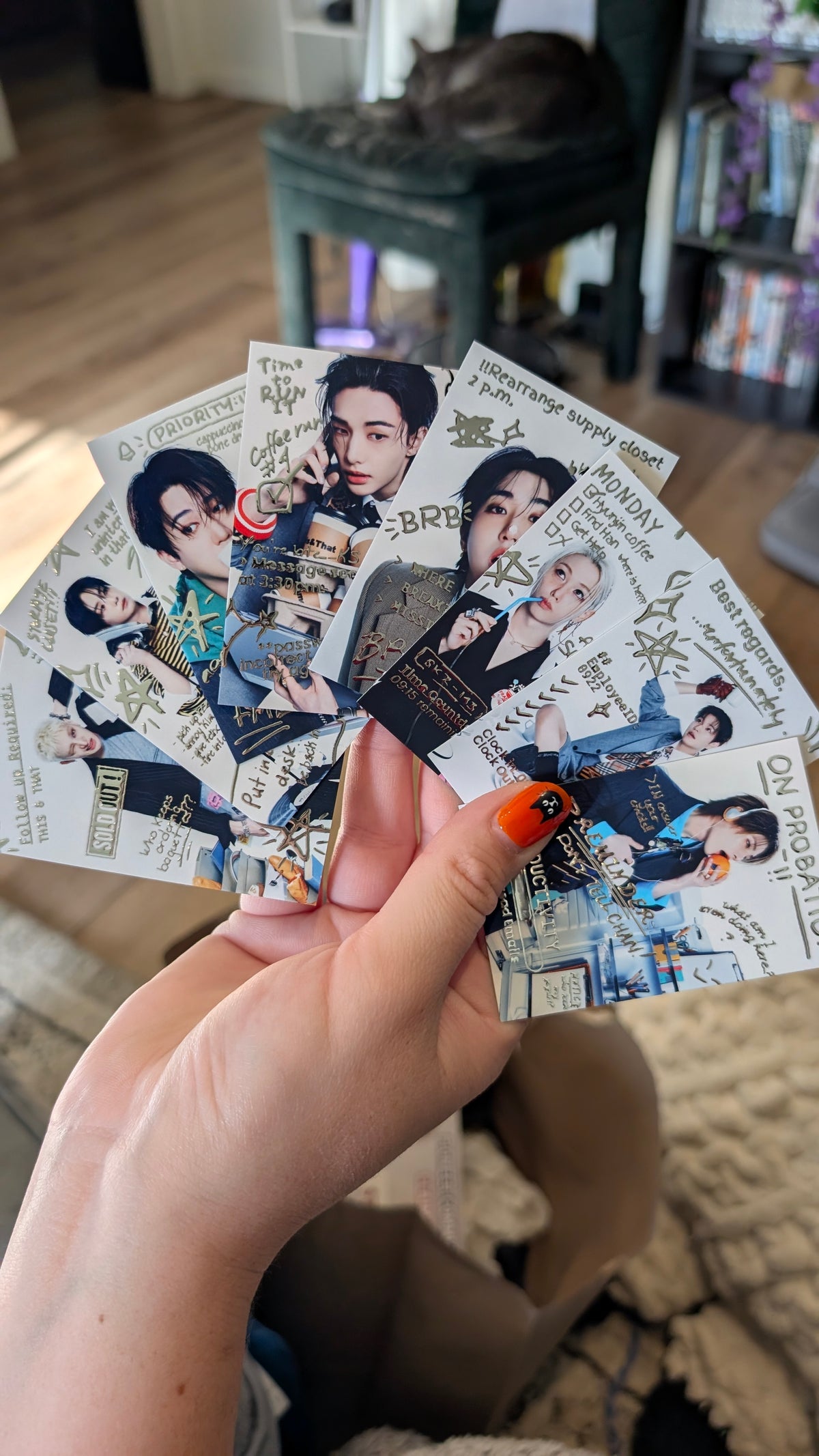 🧡THIS Embossed Doodled Photo Cards🧡