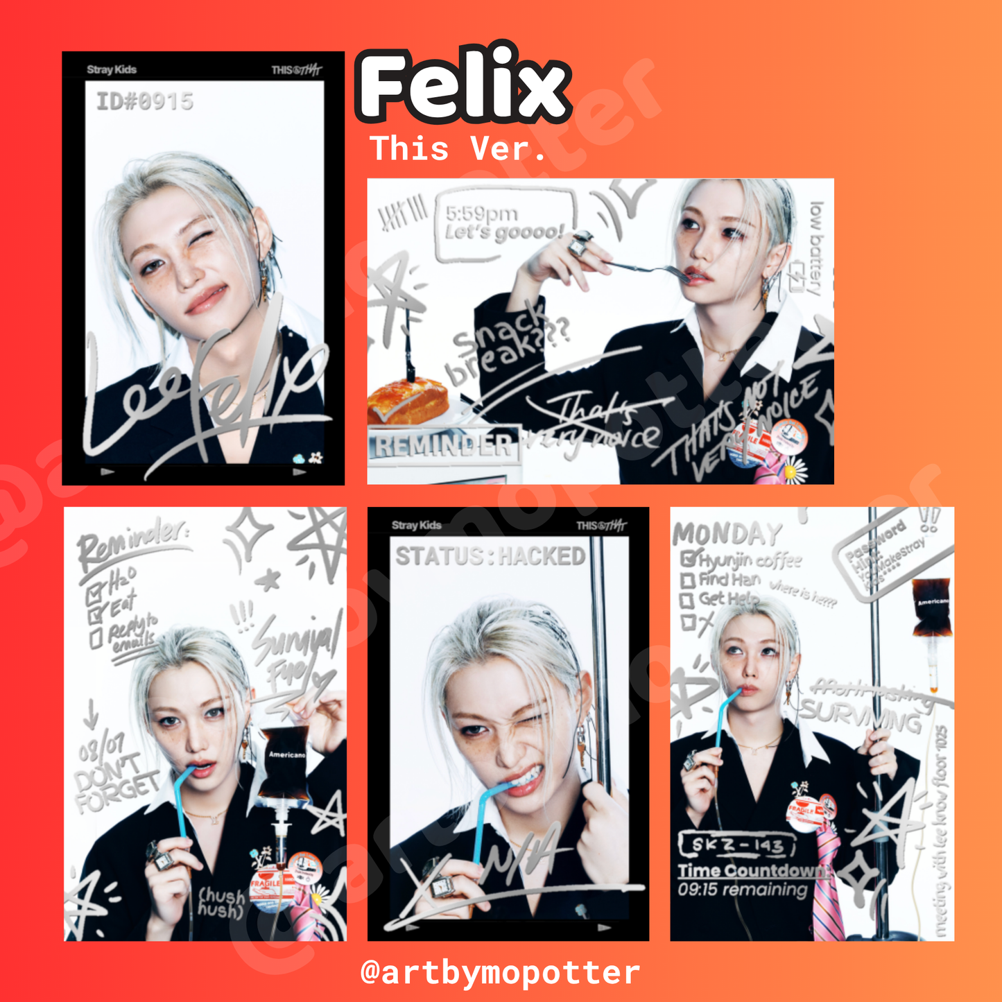🧡THIS Embossed Doodled Photo Cards🧡