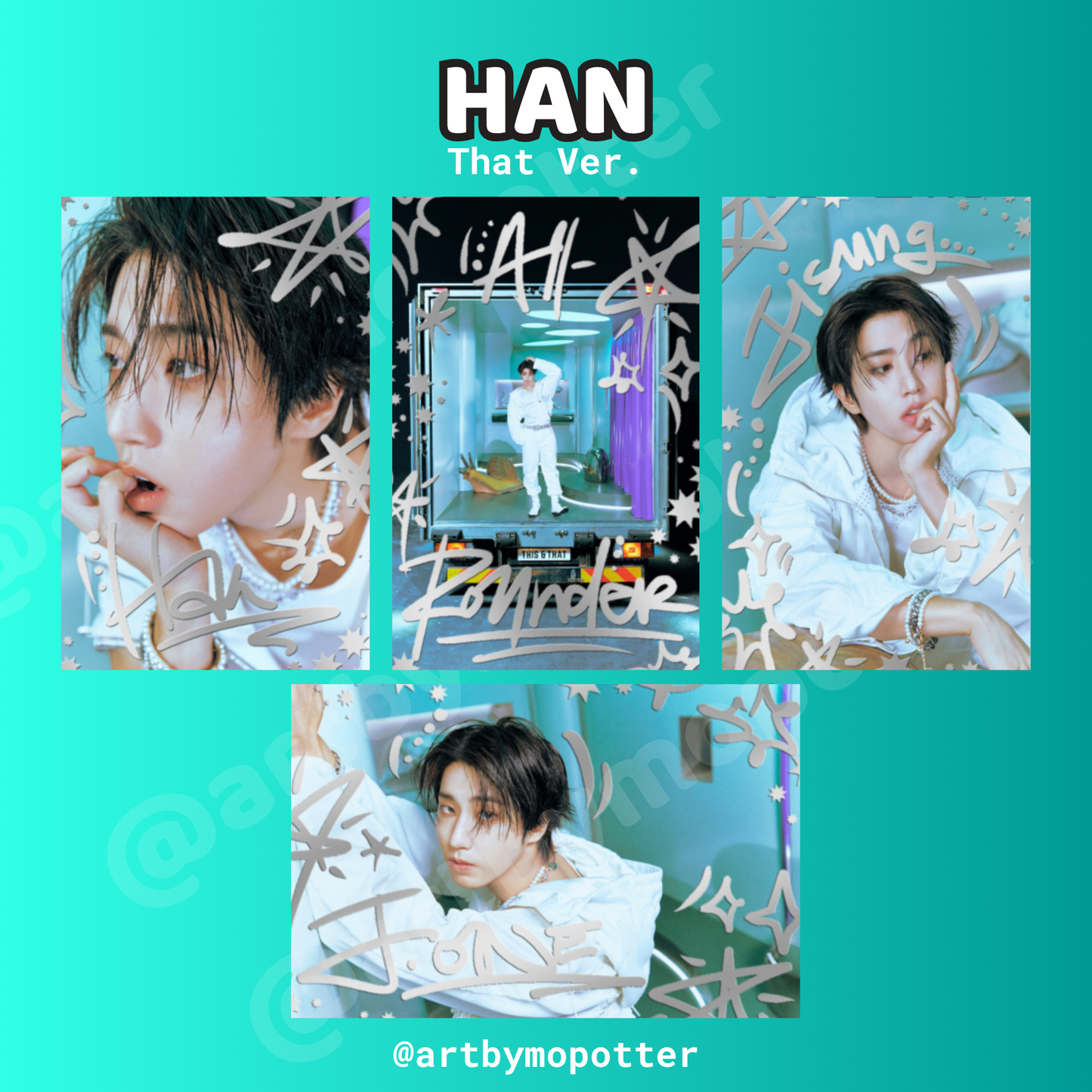 💙THAT Embossed Doodled Photo Cards💙