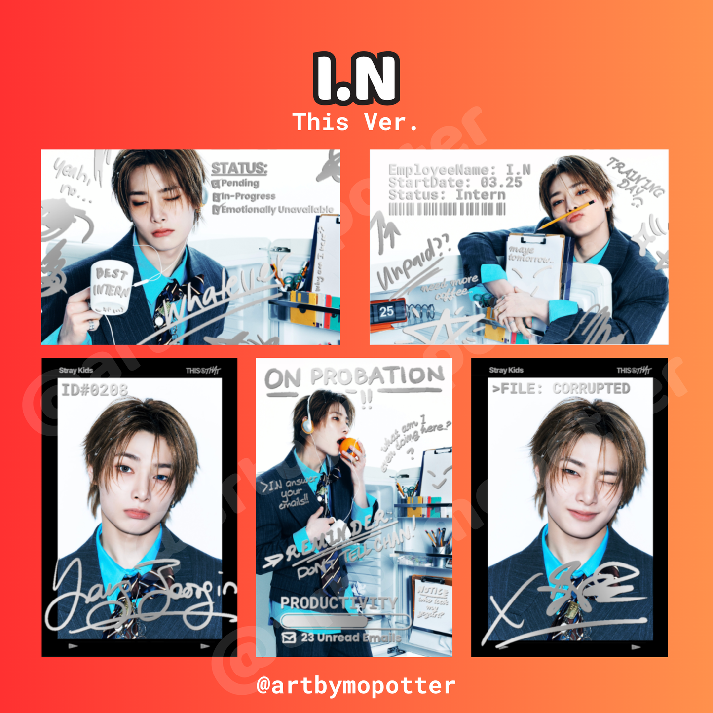 🧡THIS Embossed Doodled Photo Cards🧡