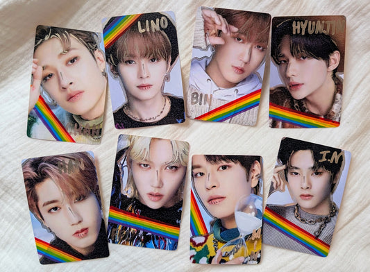 🏳️‍🌈 Stray Kids PRIDE Doodled Photo Cards Set of 8