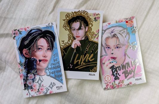 🐥💮 Felix Japan Polaroid Doodled & Sticker!