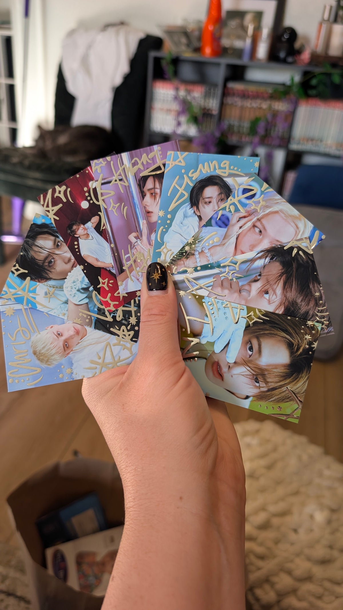 💙THAT Embossed Doodled Photo Cards💙