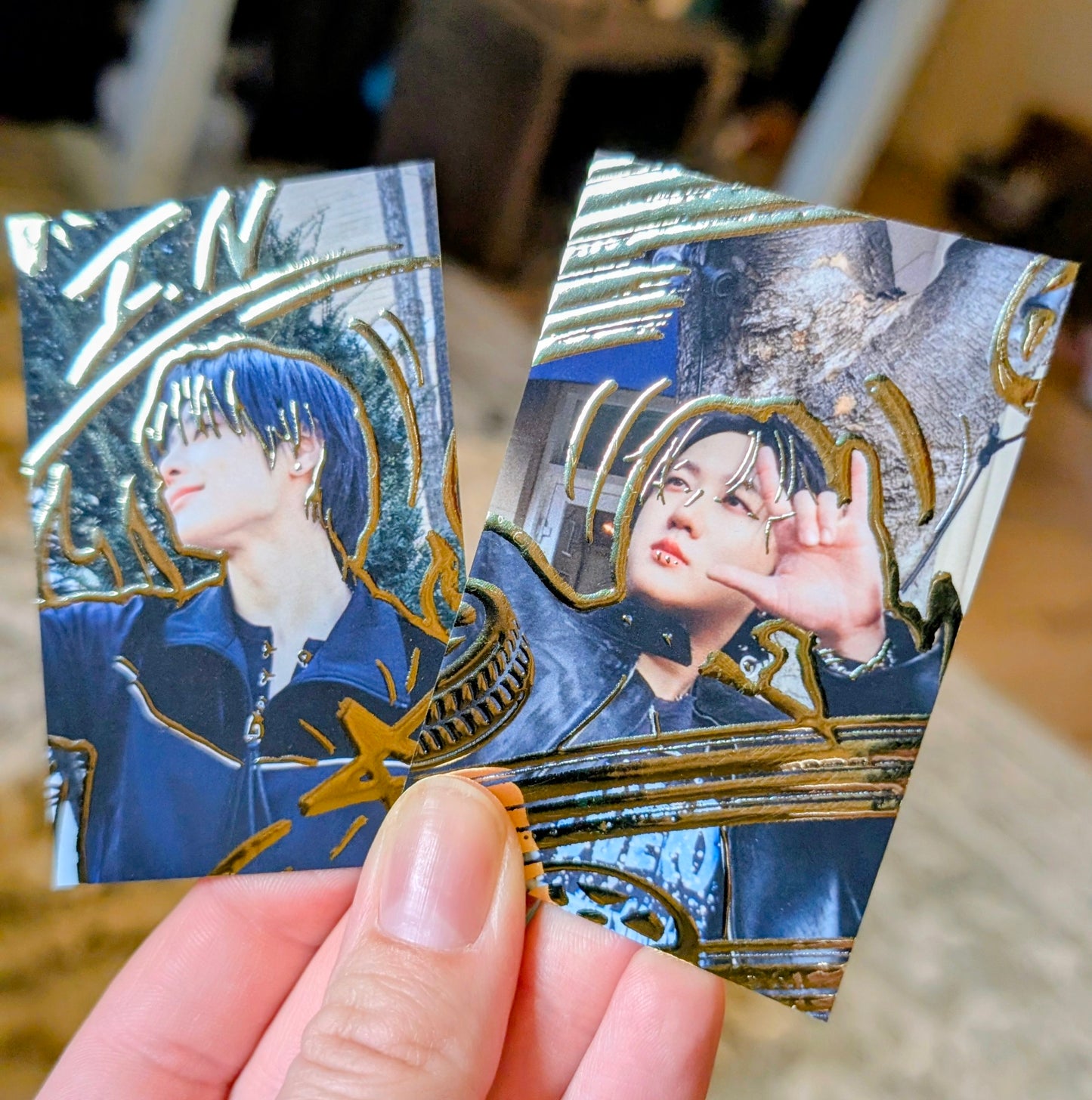 ✨🎤Mixtape: DominATE Embossed Doodled Photo Cards⛓️✨ (ALL MUSIC VIDEO DECKS)